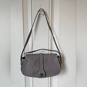 Sundance Dk.Taupe LEATHER BAG 💫Made In Italy